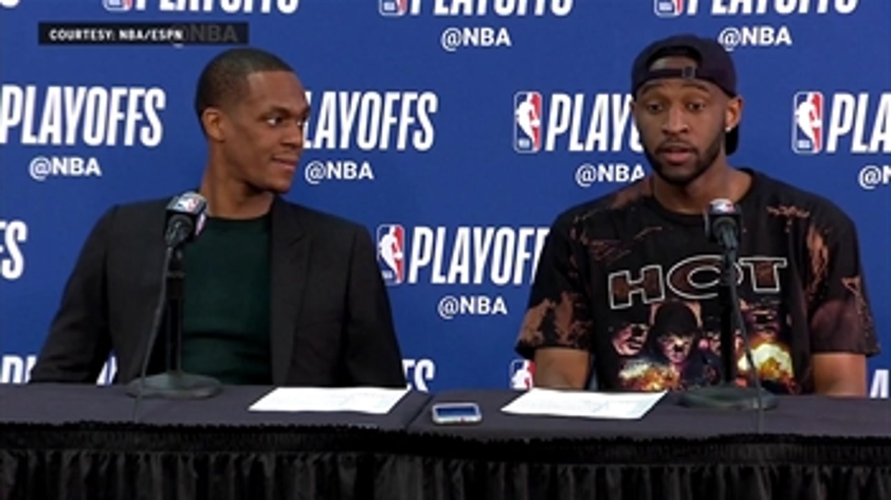 Ian Clark, Rajon Rondo on pushing the pace in Game 3 win ' Warriors at Pelicans