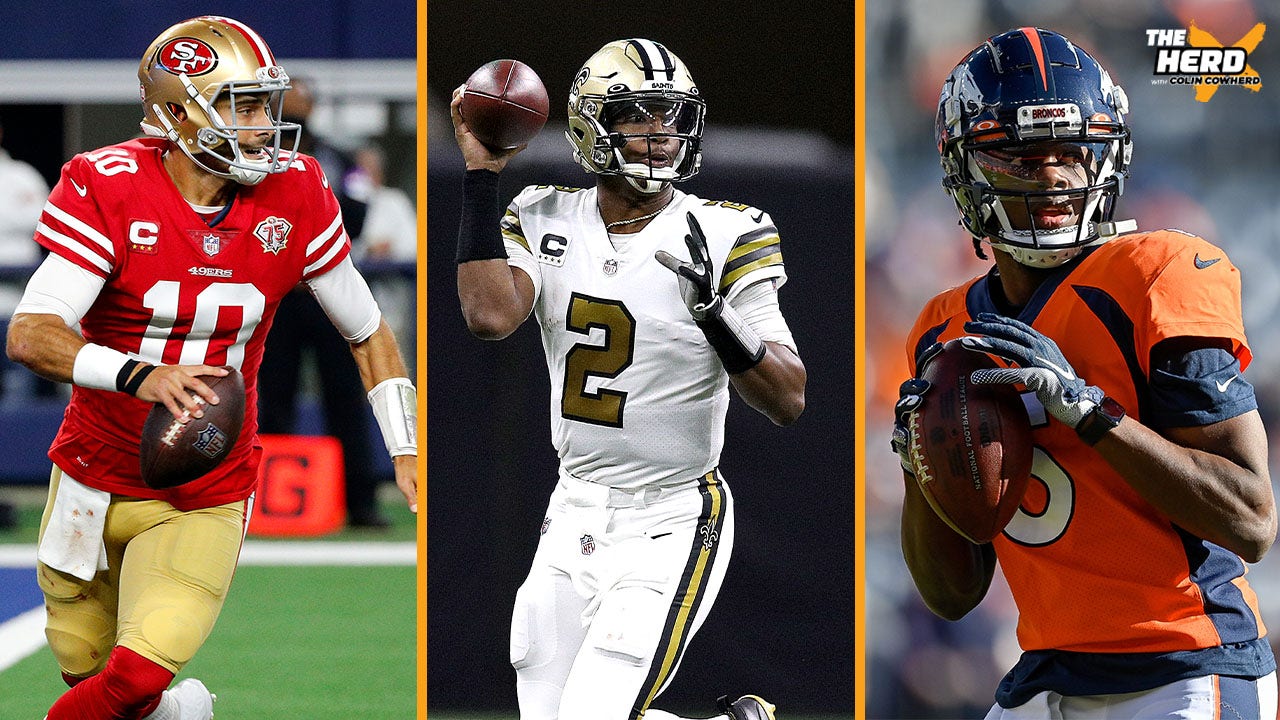Jameis Winston and Jimmy Garoppolo rank among Joy Taylor's top QB market targets I THE HERD