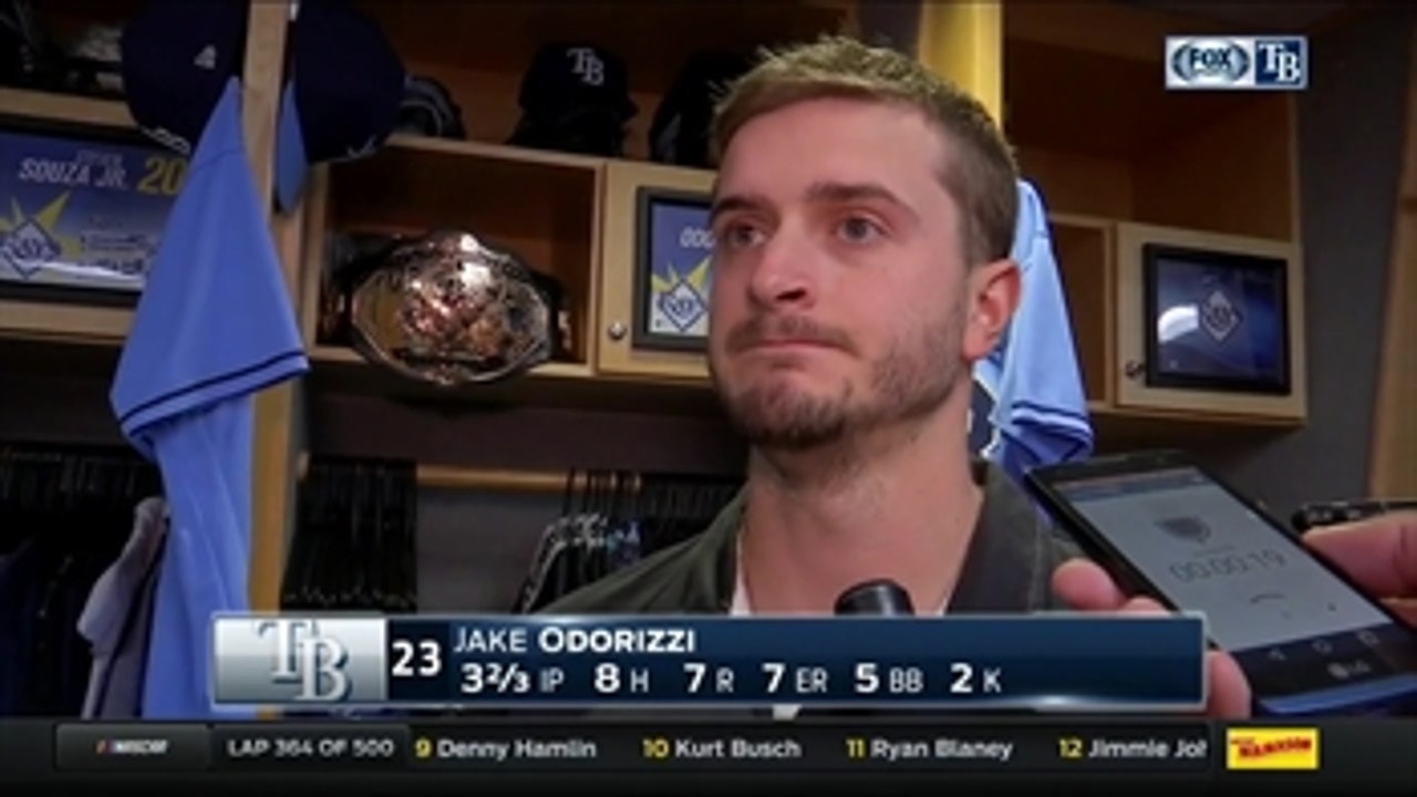 Jake Odorizzi: This was one of those nights when I didn't have it