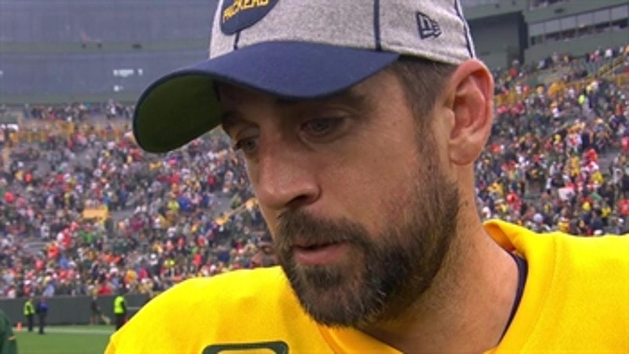Aaron Rodgers on evolving offense: 'At some point, we're going to have to do our job'