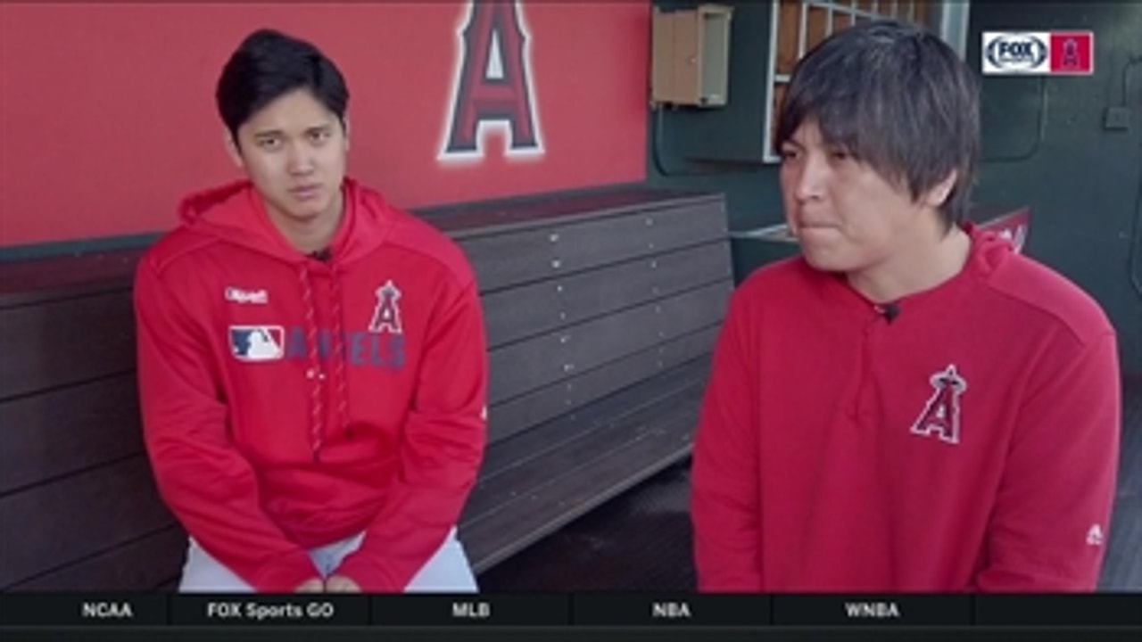 Ohtani talks homeruns, rookie of the year, and goals