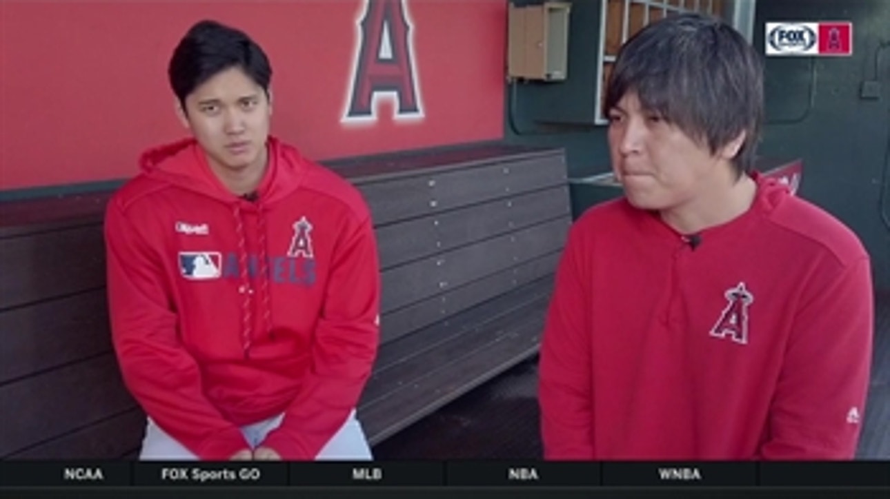 Ohtani talks homeruns, rookie of the year, and goals