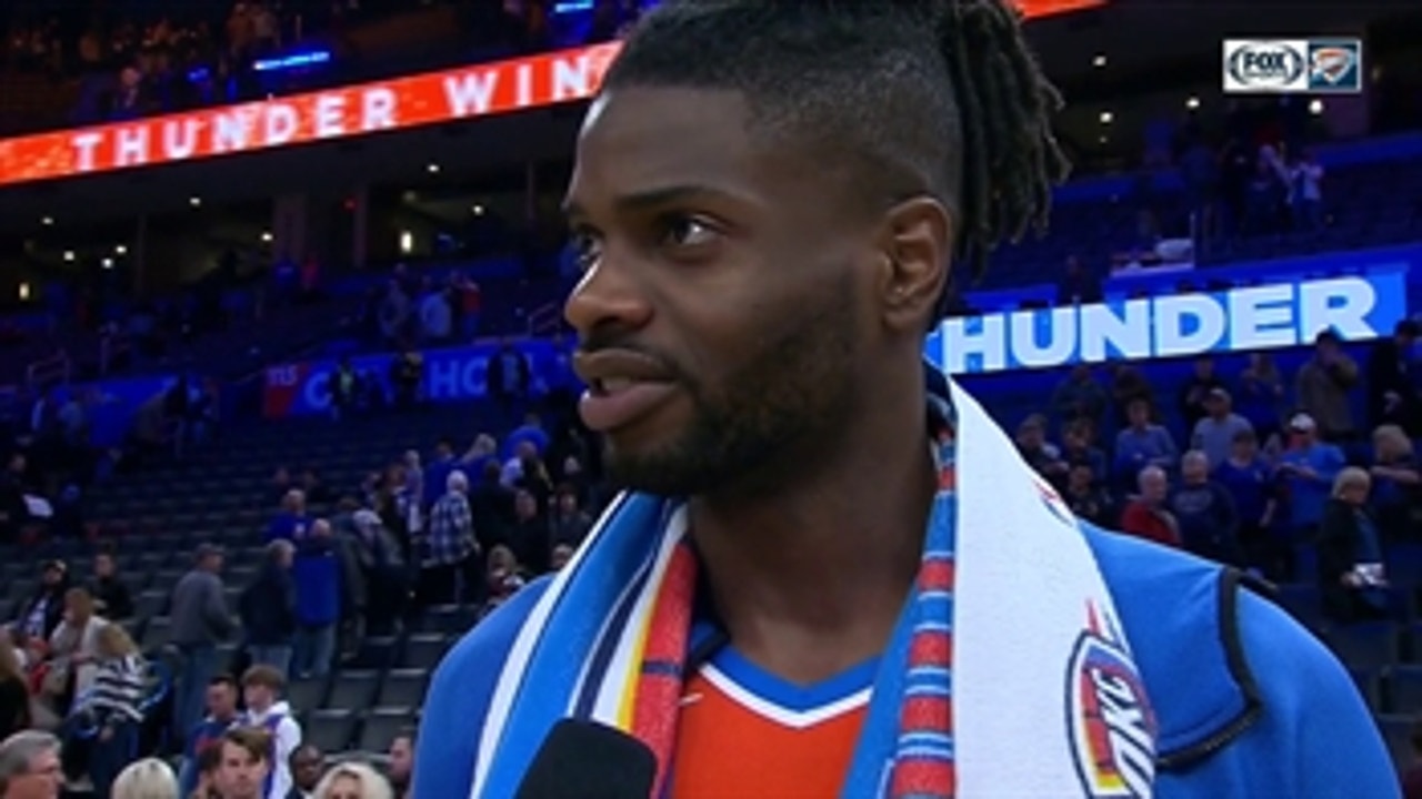 Nerlens Noel on the OKC Win against San Antonio