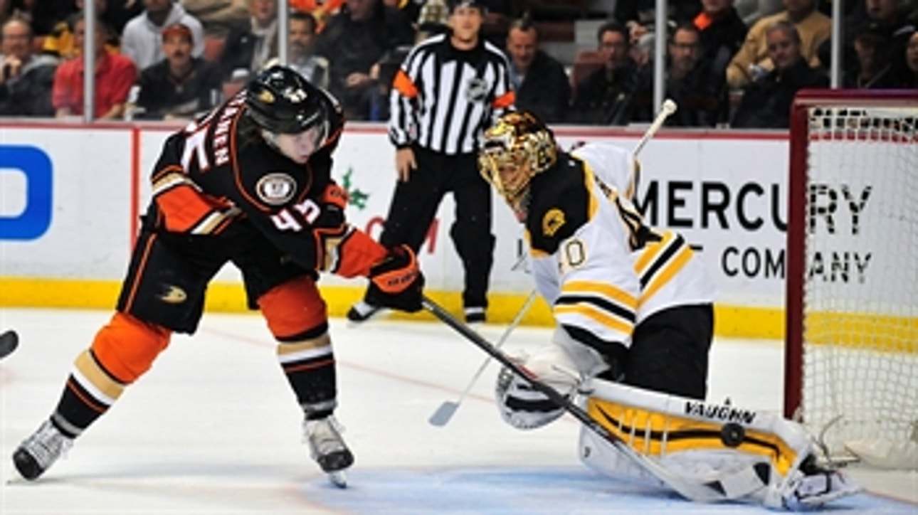 Bruins fall short vs. Ducks