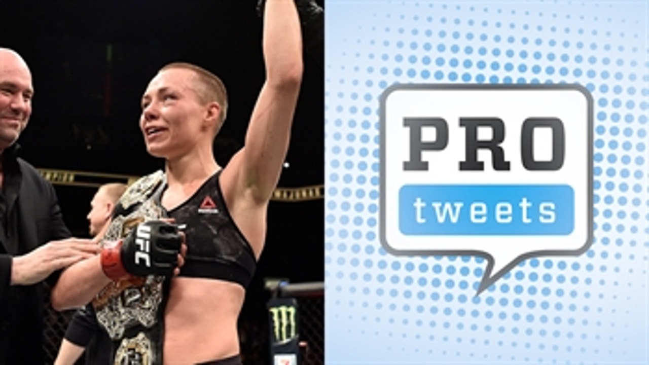Fighters react to Rose Namajunas' title defense ' Pro Tweets