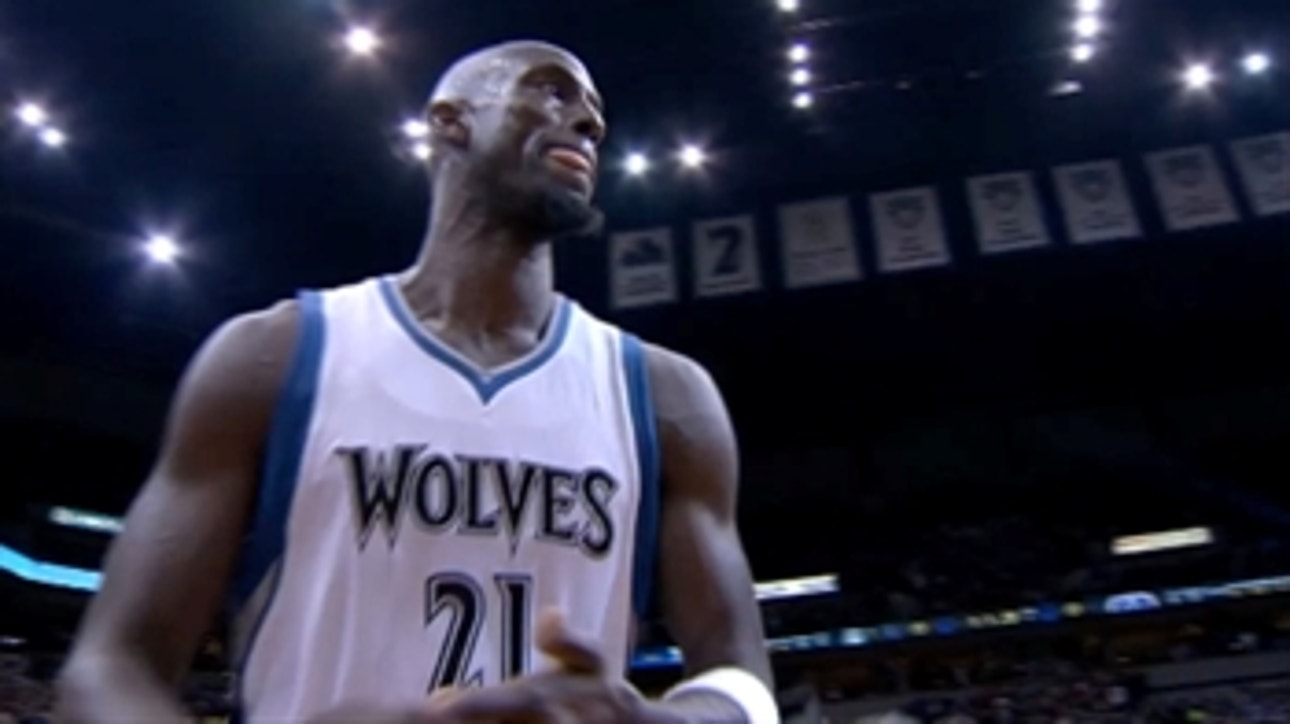 KG gets huge ovation in T-wolves return