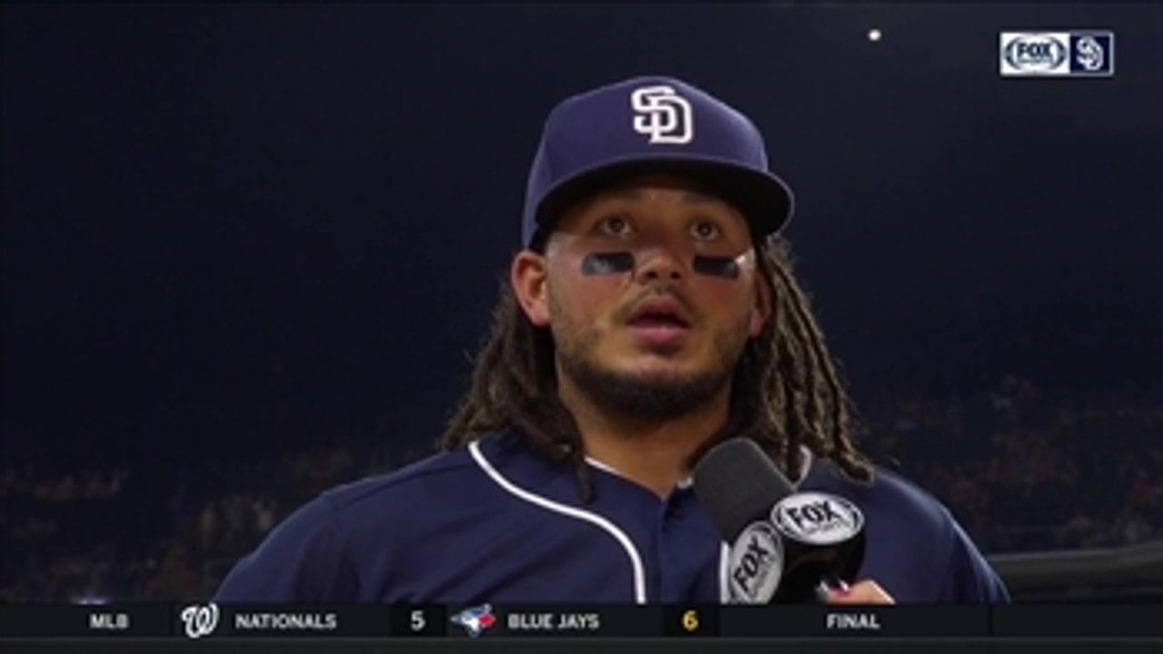 Freddy Galvis talks about his big 5-for-5 day after the Padres win