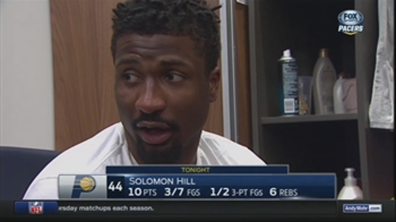 Solomon Hill: Pacers just need to execute better in crunch