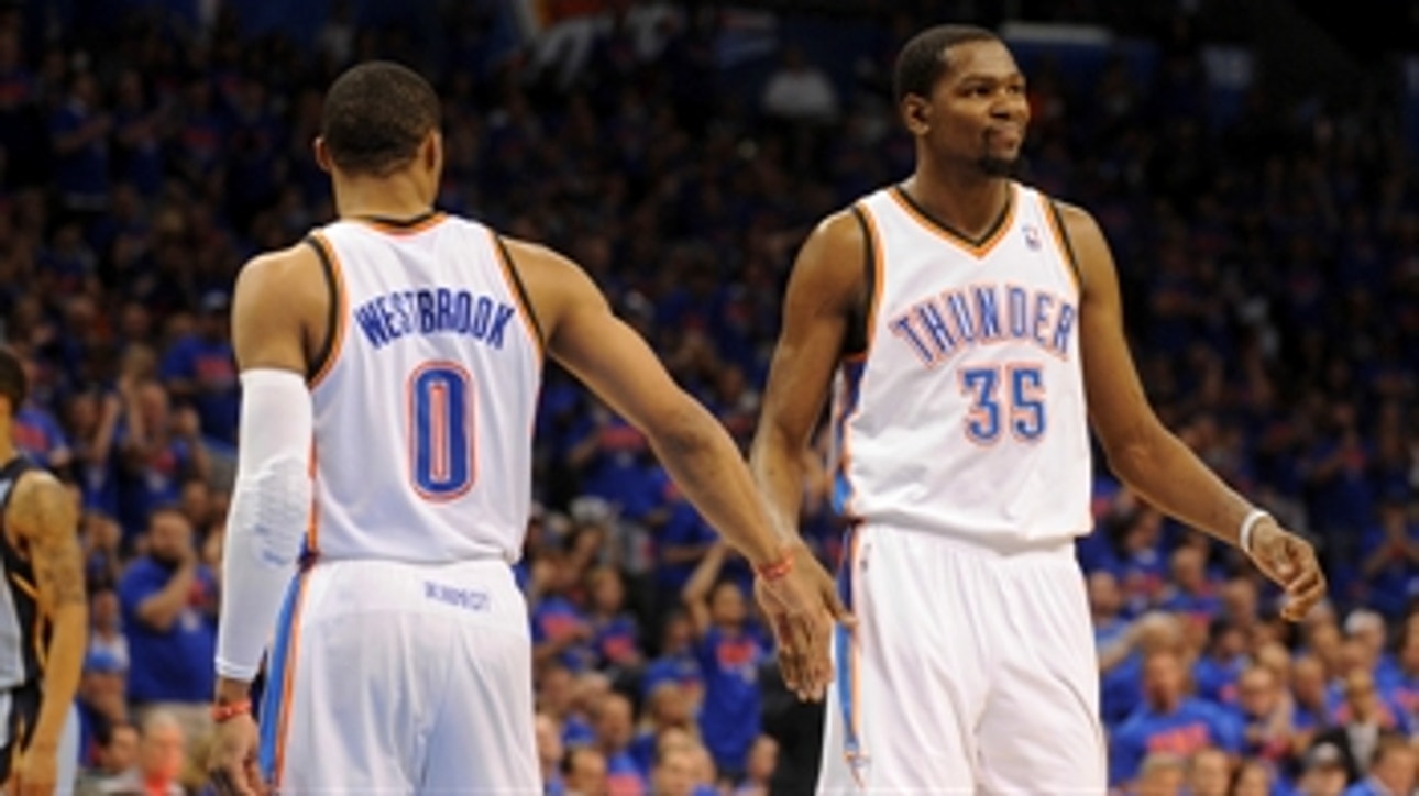 Westbrook, Durant on special bond after Game 2 win