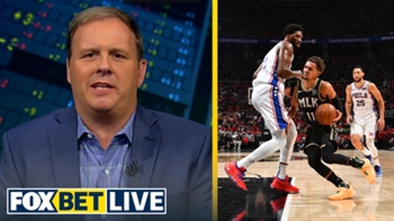 Embiid, 76ers are favored (-7) vs. Hawks in pivotal Game 5 ' FOX BET LIVE