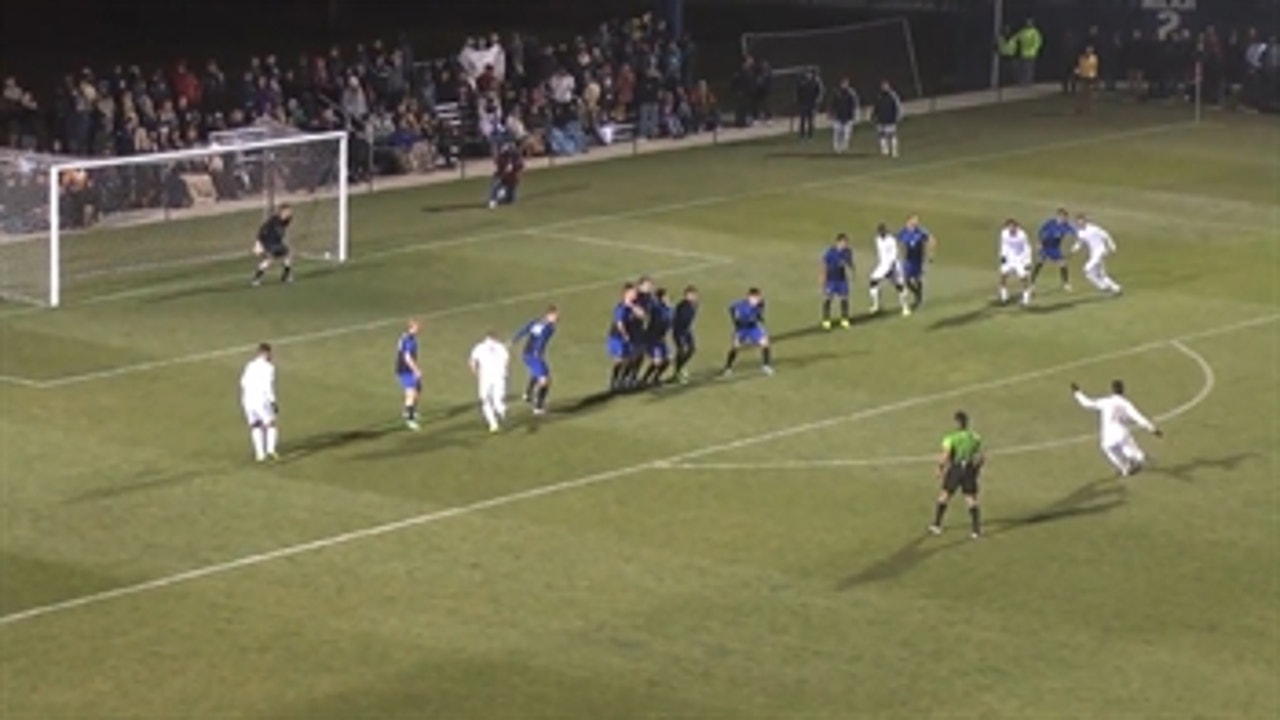 Double OT free kick sends Akron to College Cup