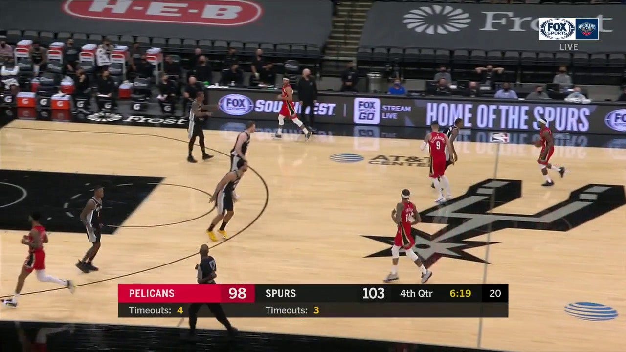 HIGHLIGHTS: Brandon Ingram Hits the Fadeaway in the 4th Quarter