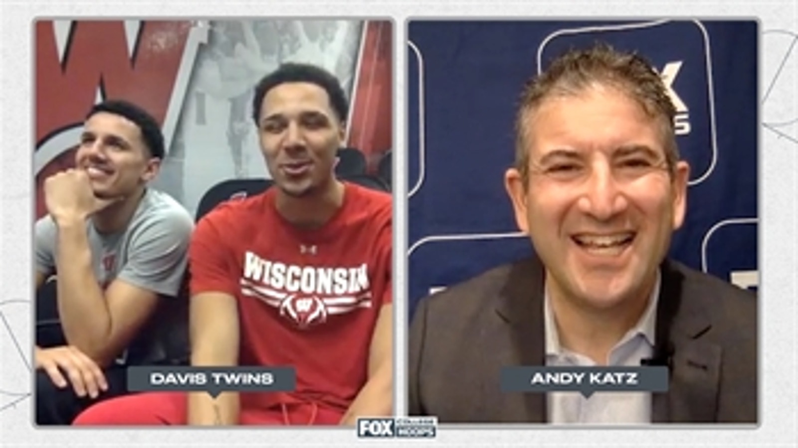 It's a twin thing: Jordan and Johnny Davis talk about playing with each other at Wisconsin
