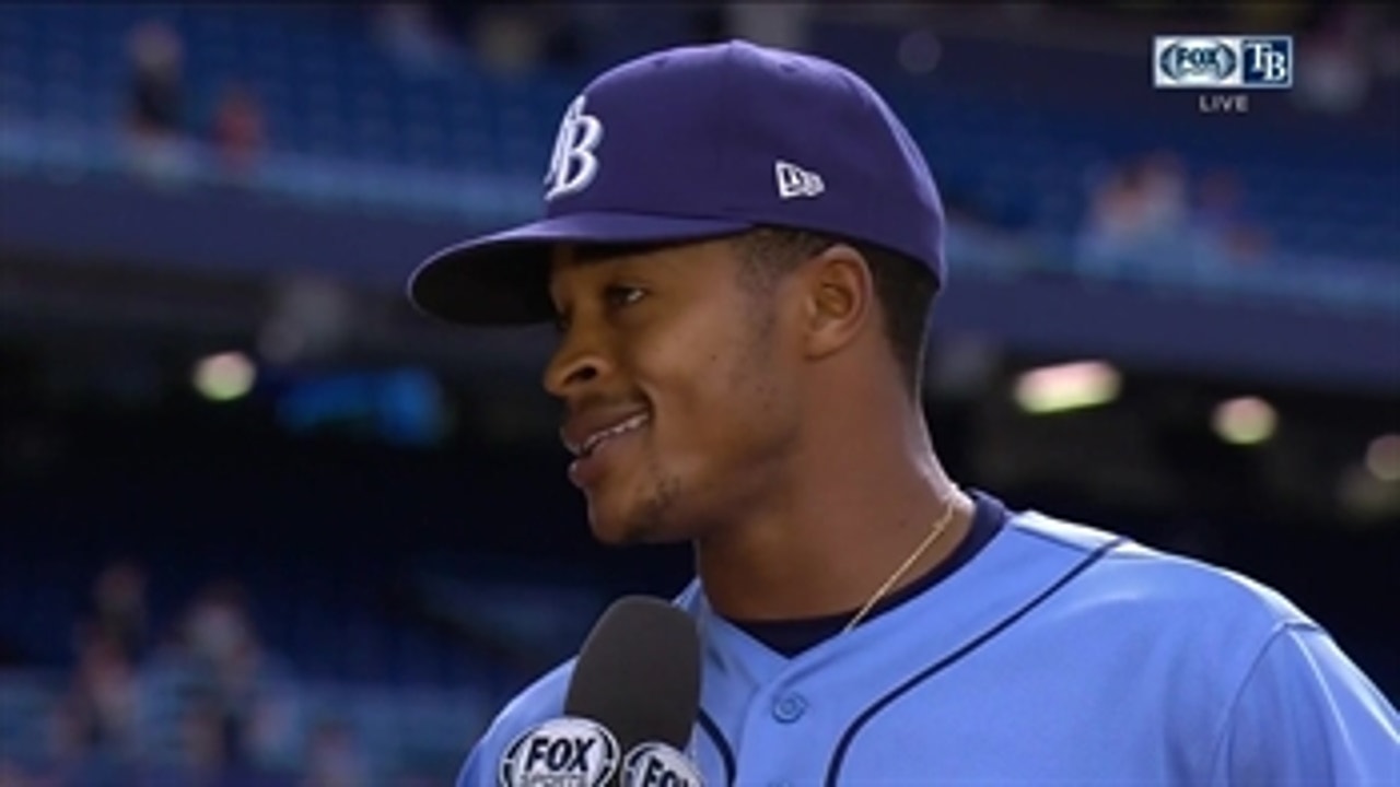 Mallex Smith: I struggled in the field, had to step up at the plate