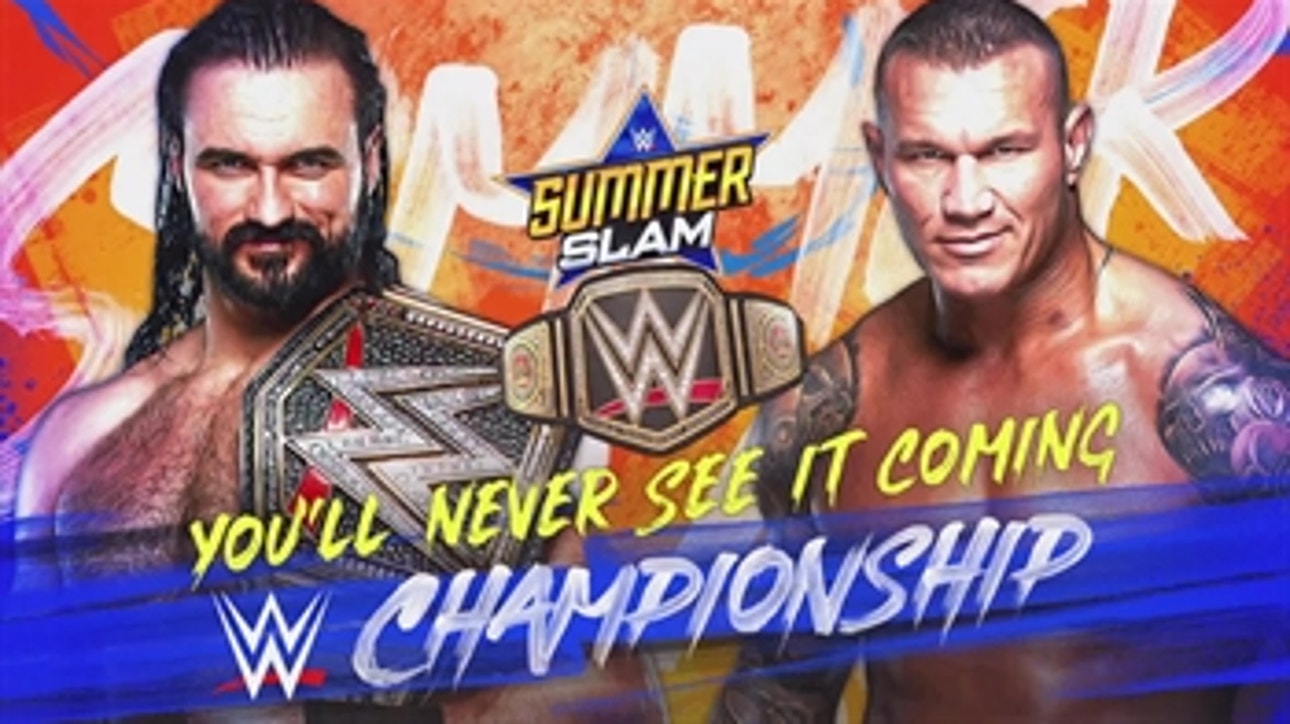 Drew McIntyre and Randy Orton set for WWE Title clash at SummerSlam