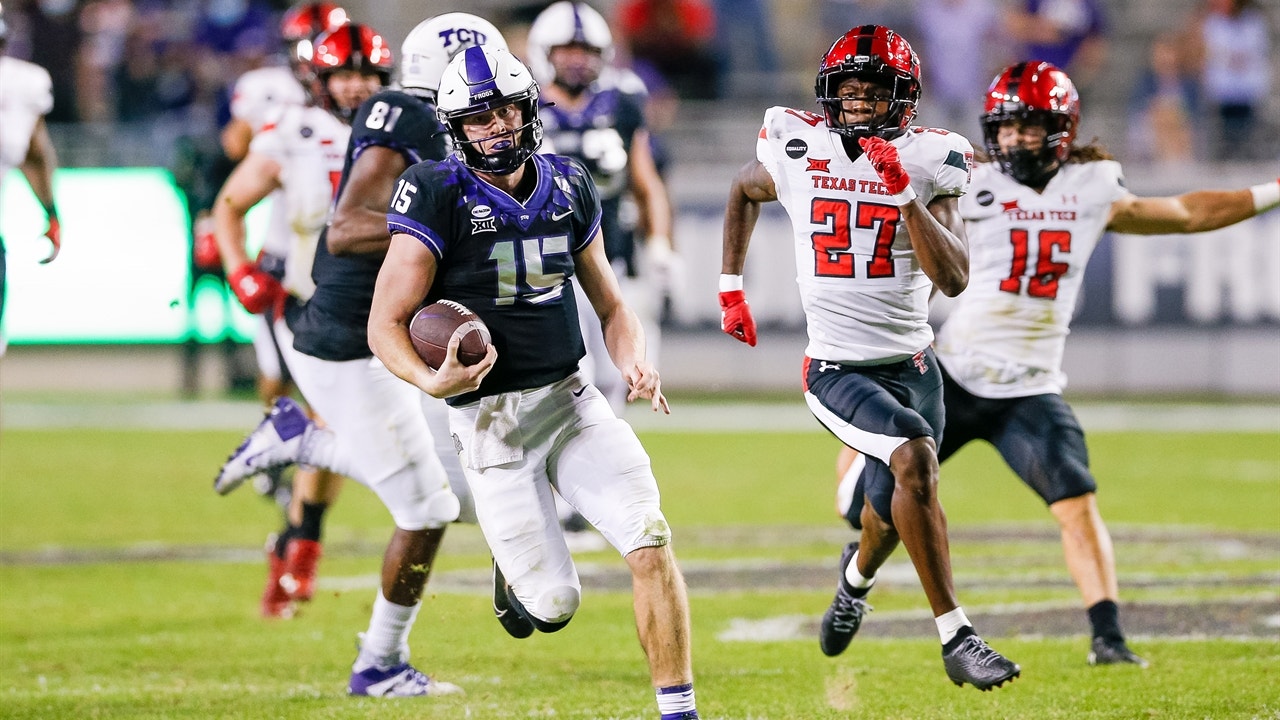 Watch: TCU QB Max Duggan powers his way to 154 rushing yards, three TDs vs. TCU | HIGHLIGHT TAPE