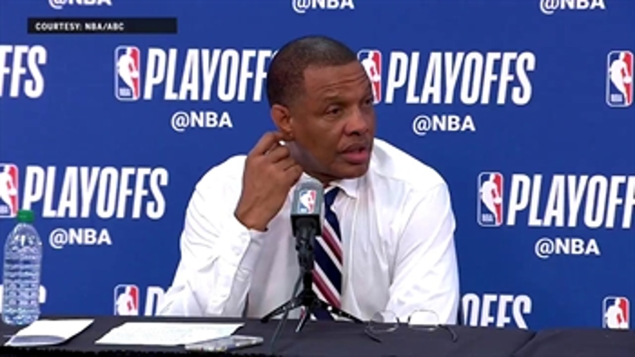 Alvin Gentry on facing Golden State Starters in Game 4 ' Warriors at Pelicans