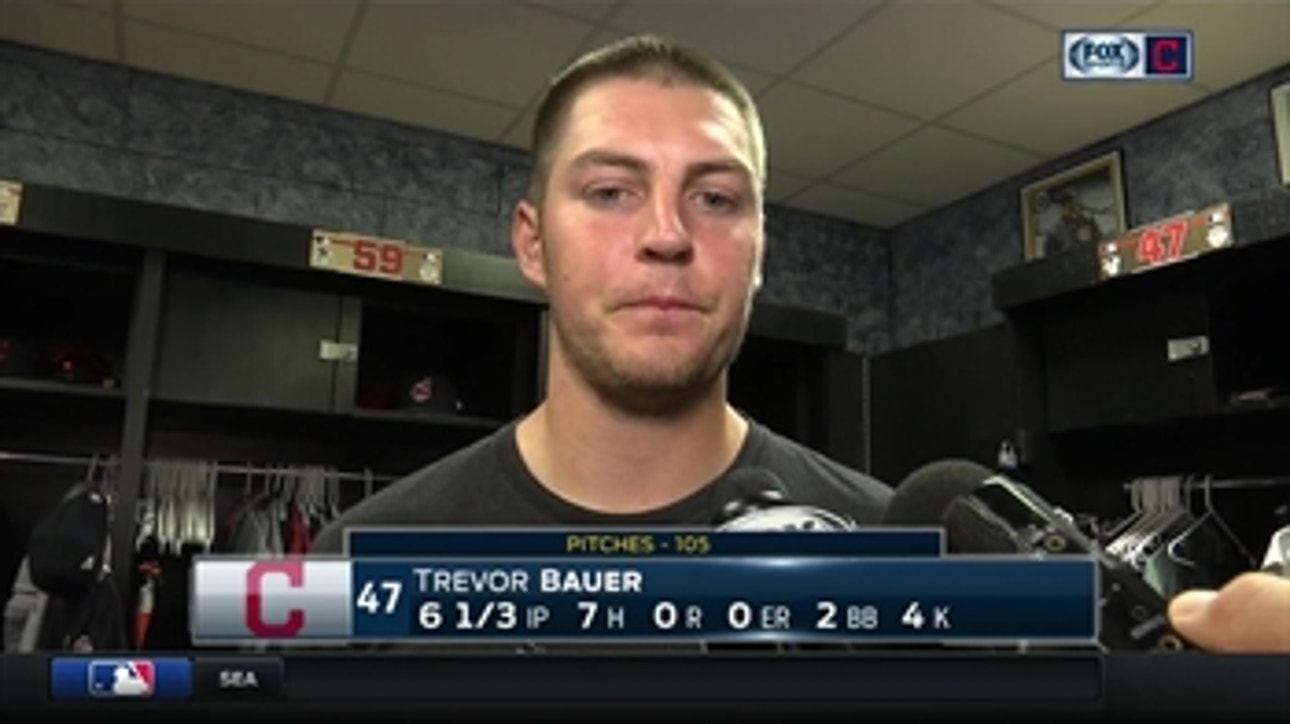 Trevor Bauer after his strong outing: 'It makes no sense.'