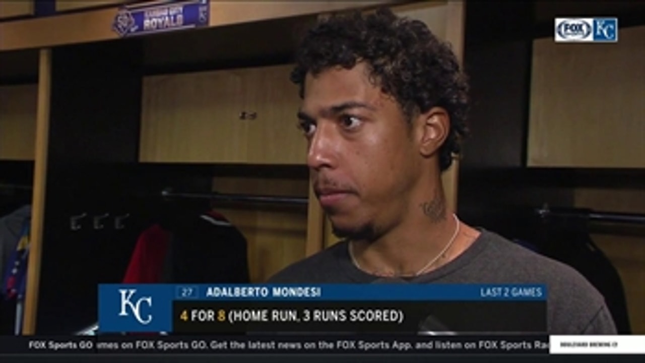 Mondesi on his teammates: 'We're playing like a team and things are going to happen'