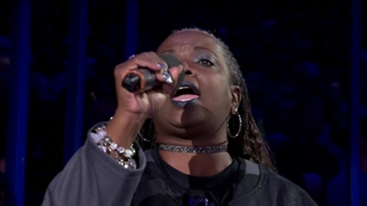 Sonya Bryson's National Anthem electrifies Amalie Arena