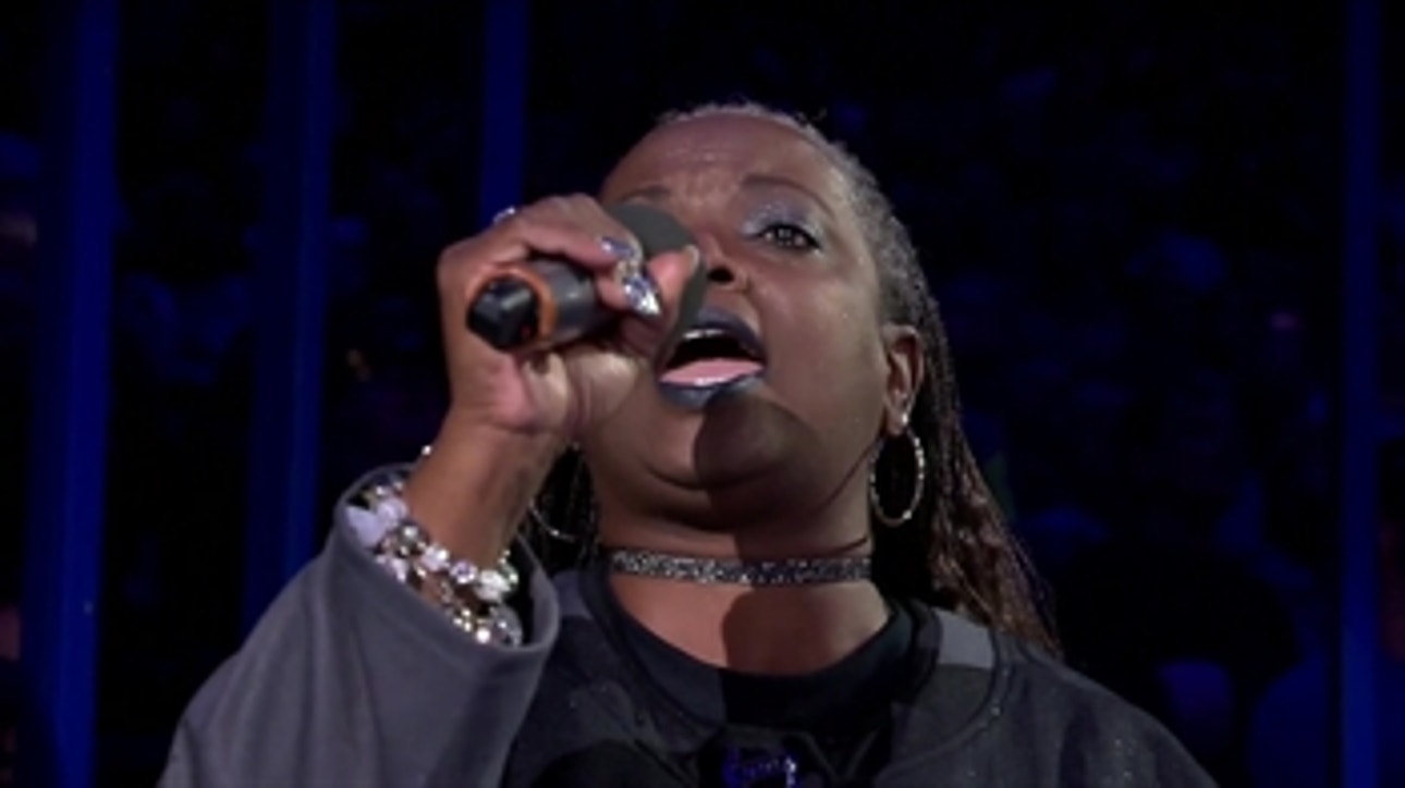 Sonya Bryson's National Anthem electrifies Amalie Arena