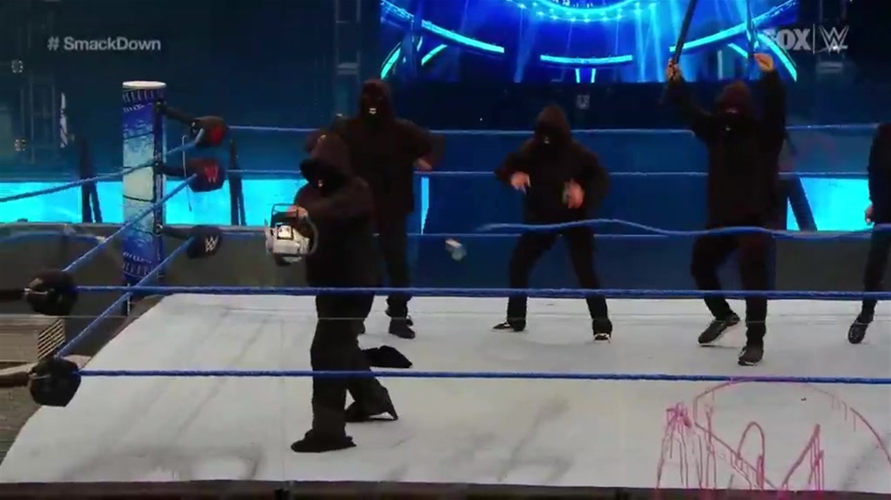Retribution takes over SmackDown, tears apart Performance Center ' WWE on FOX