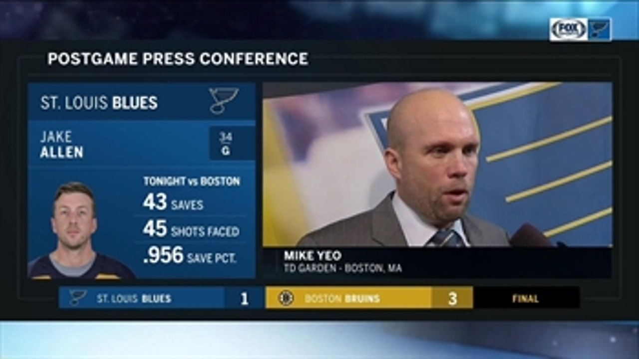 Yeo: 'I'm actually happy for Jake. ... I thought he was outstanding'