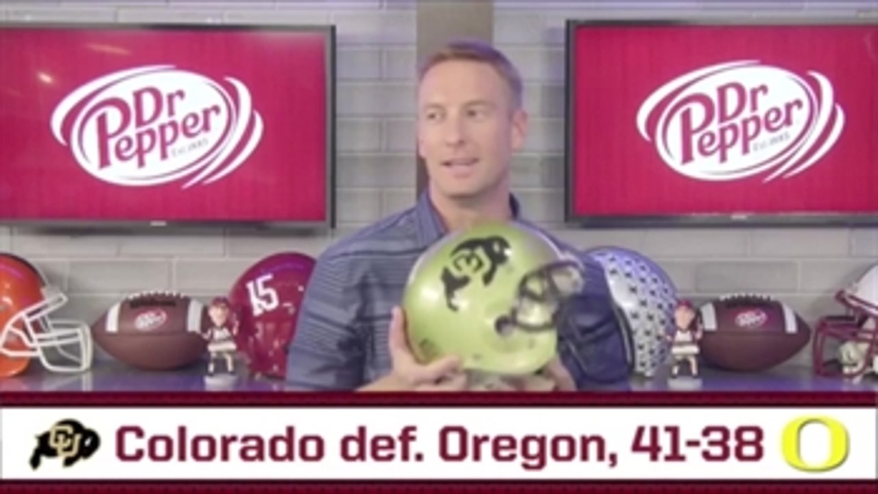 Joel Klatt celebrates Colorado's defeat of Oregon - 'Breaking The Huddle with Joel Klatt'