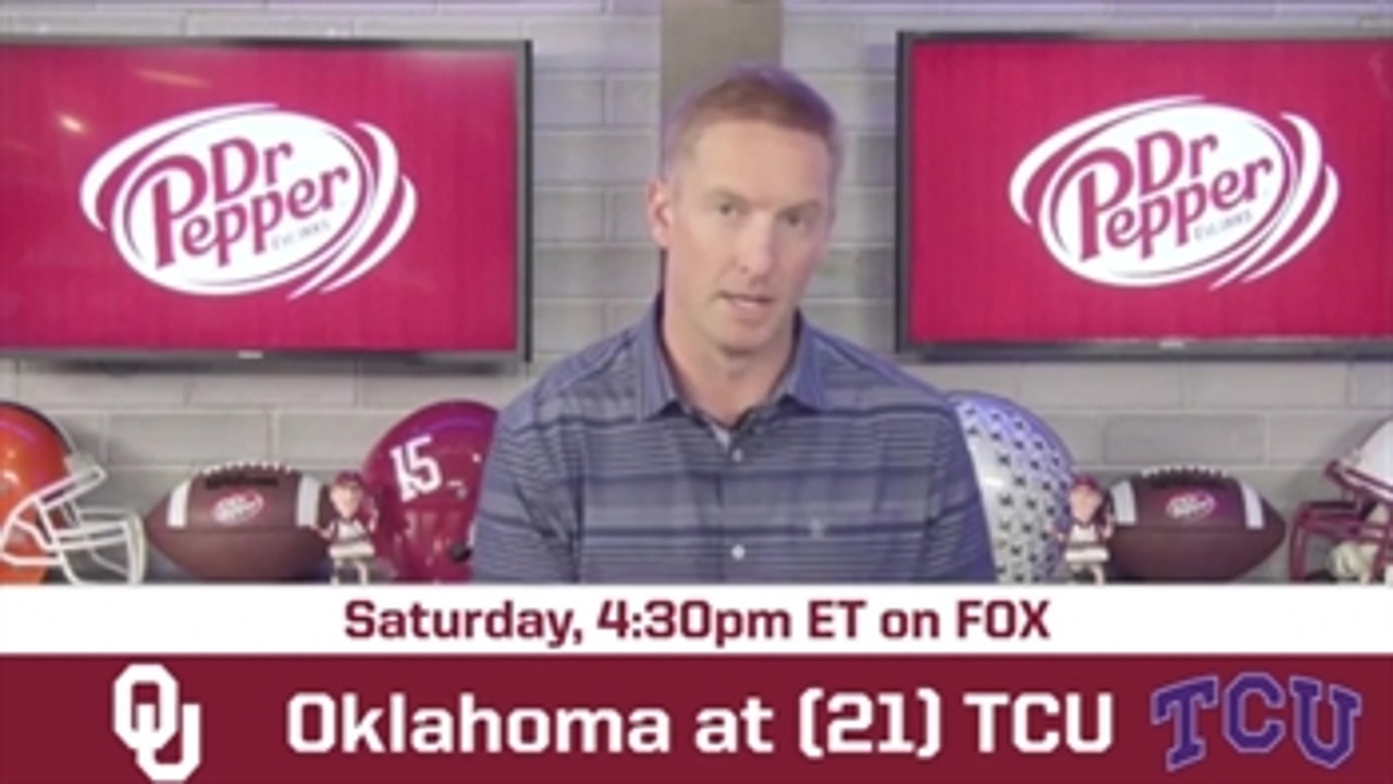 Oklahoma-TCU Game Preview- 'Breaking The Huddle with Joel Klatt'