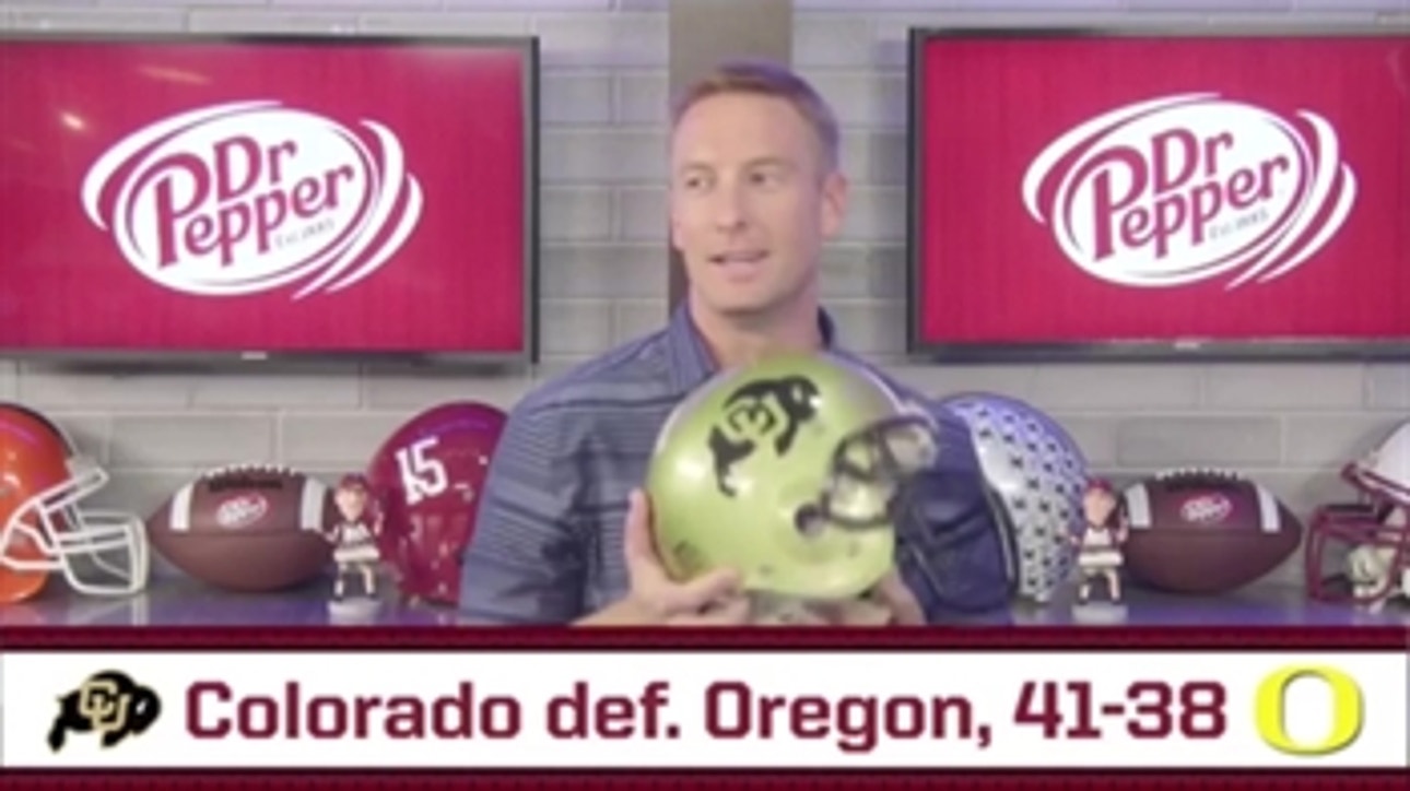 Joel Klatt celebrates Colorado's defeat of Oregon - 'Breaking The Huddle with Joel Klatt'