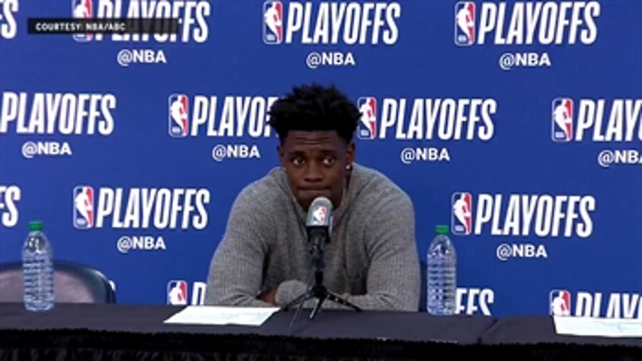Jrue Holiday on Golden State hitting threes ' Warriors at Pelicans