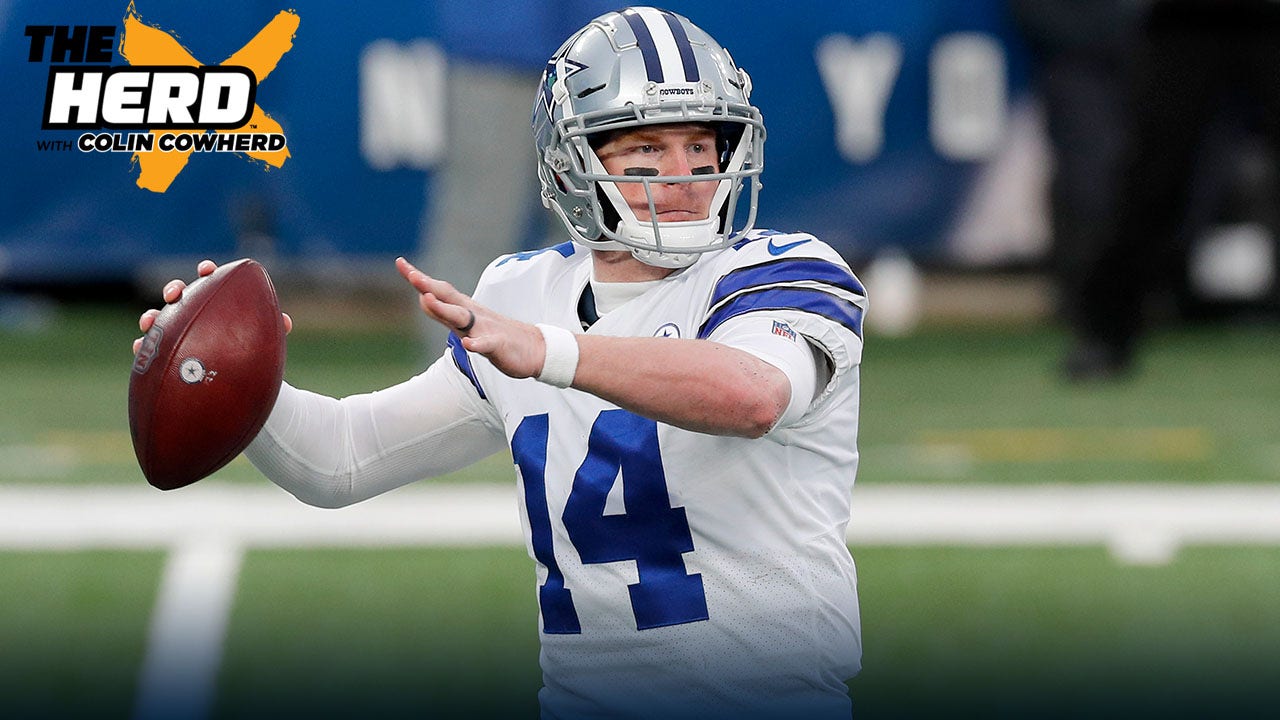 Colin Cowherd: Mitch Trubisky is out, Andy Dalton is in & the Bears' franchise is melting | THE HERD