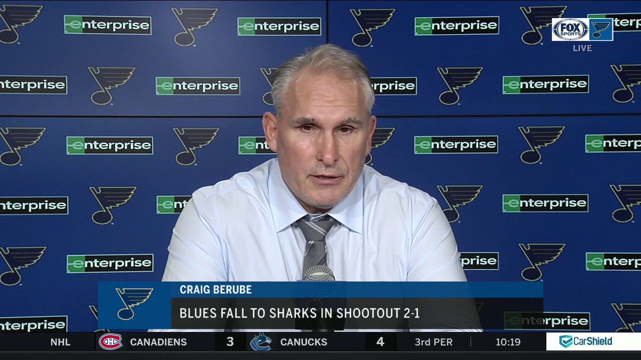 Berube on Blues taking seven penalties: 'We can't go to the box that much'