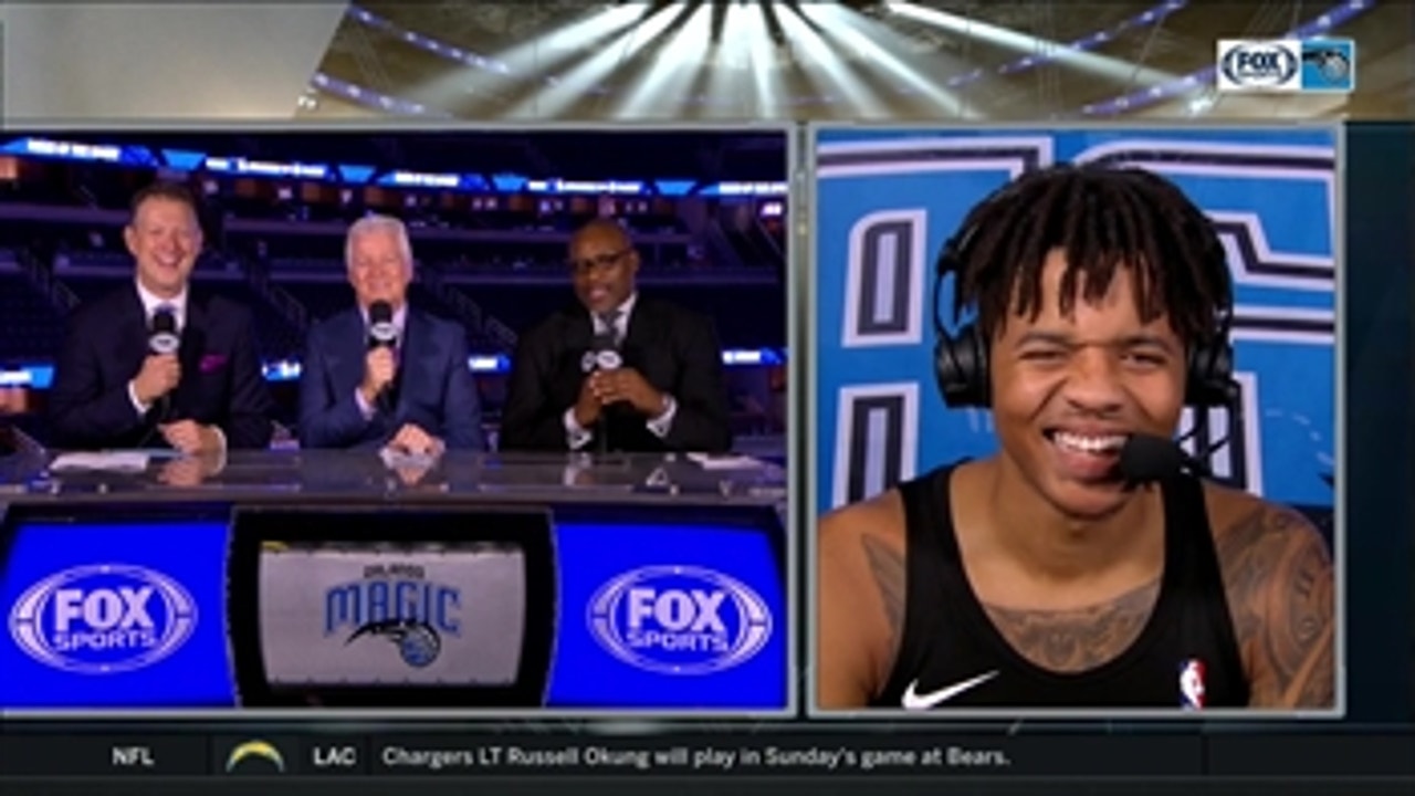 Markelle Fultz comfortable, happy after win in Magic debut