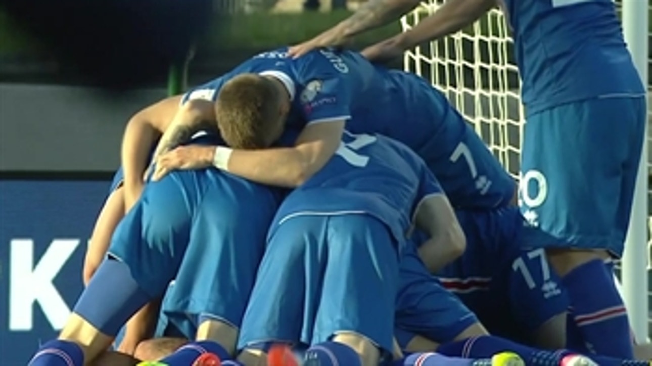 Iceland earns dramatic win over Croatia with late goal ' 2017 UEFA World Cup Qualifying Highlights