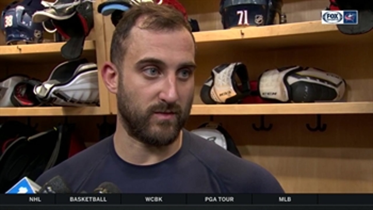 Nick Foligno: 'Moral victories aren't good enough anymore'