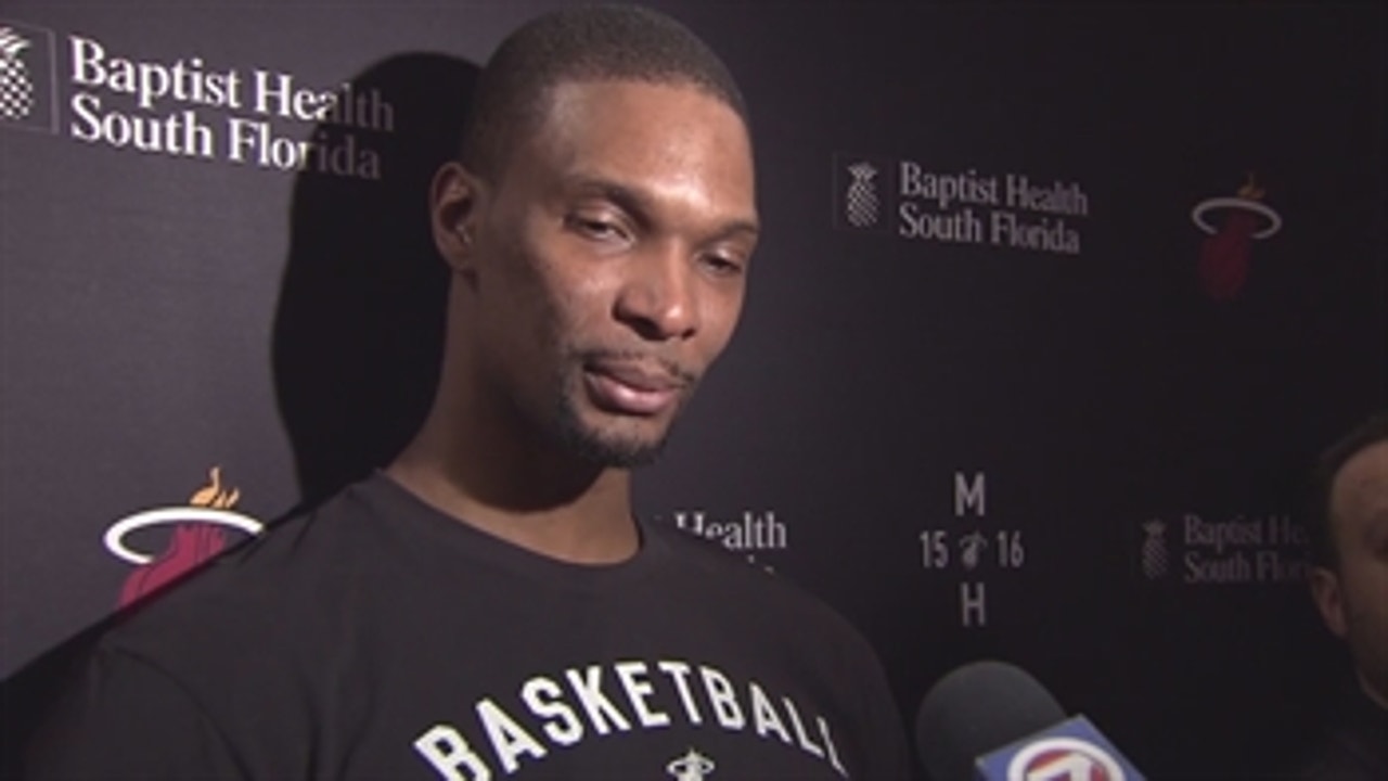 Chris Bosh says Heat focused after earlier loss to Pistons