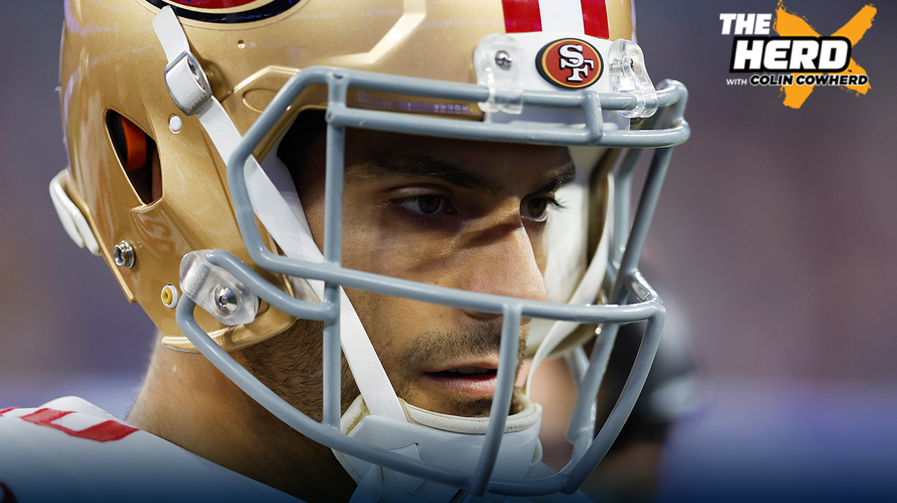 49ers' QB Jimmy Garoppolo to undergo shoulder surgery, making him a risky option for the NFL I THE HERD