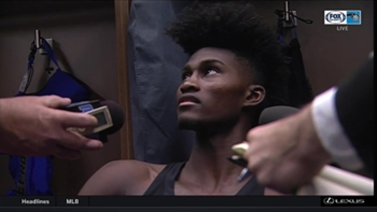 Jonathan Isaac assesses his return to the court