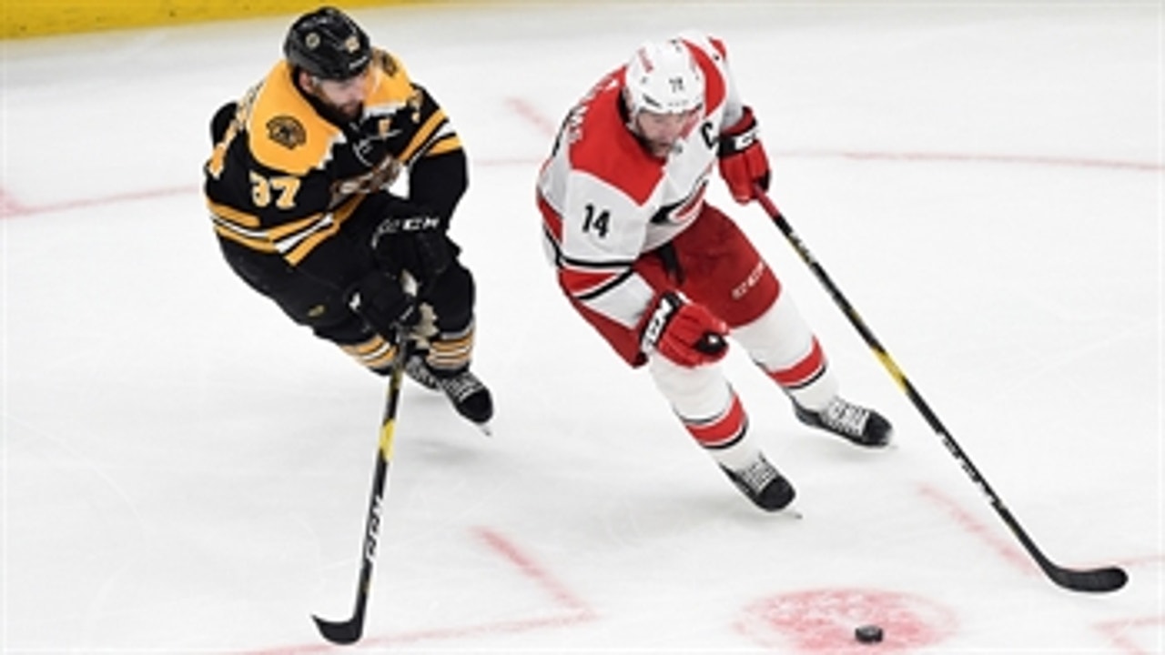 Hurricanes fall to Bruins in Game 1 of East Final