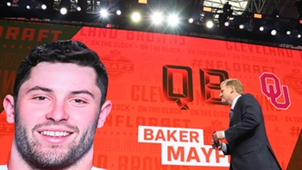 Skip Bayless explains how the Cleveland Browns were 'gutsy' drafting Baker Mayfield with No. 1 overall pick
