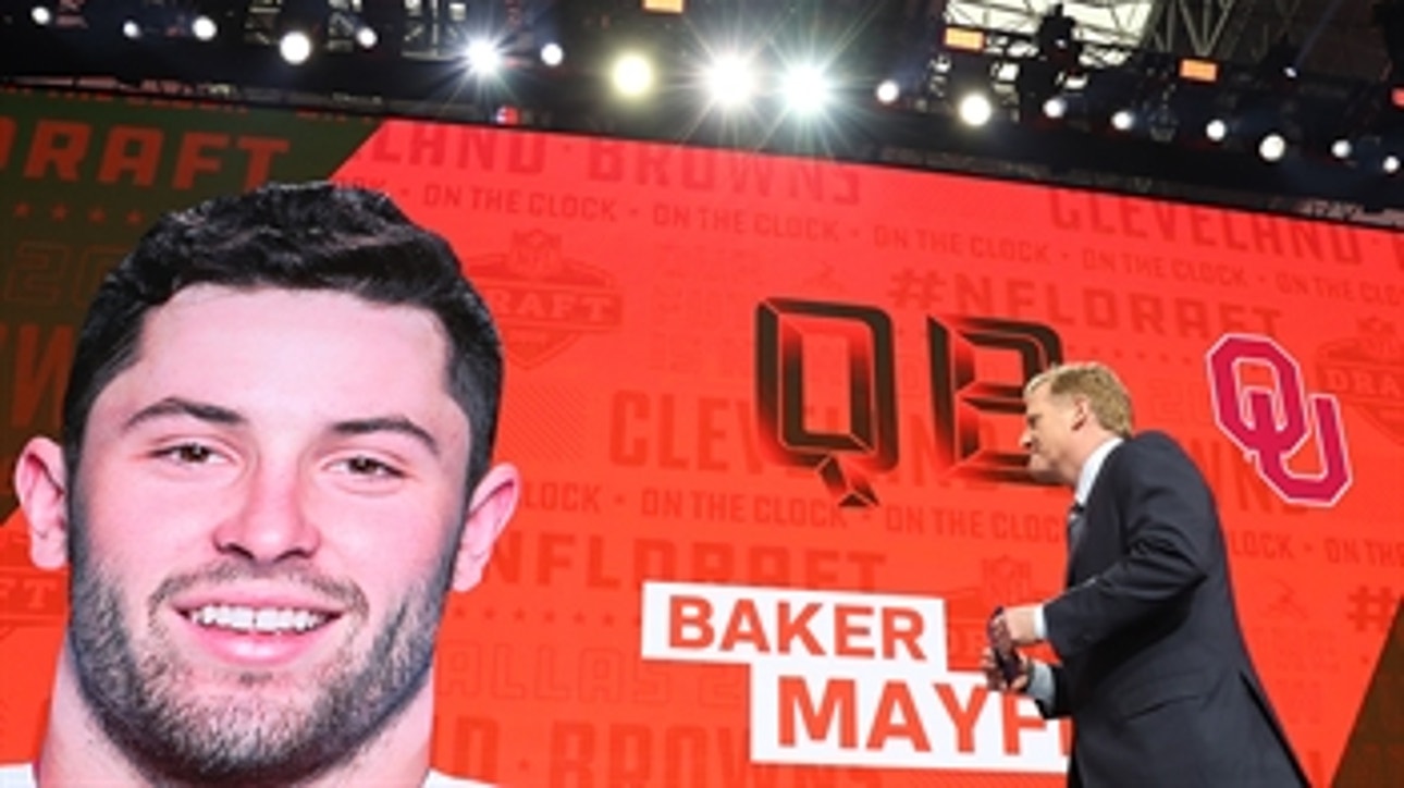 Skip Bayless explains how the Cleveland Browns were 'gutsy' drafting Baker Mayfield with No. 1 overall pick