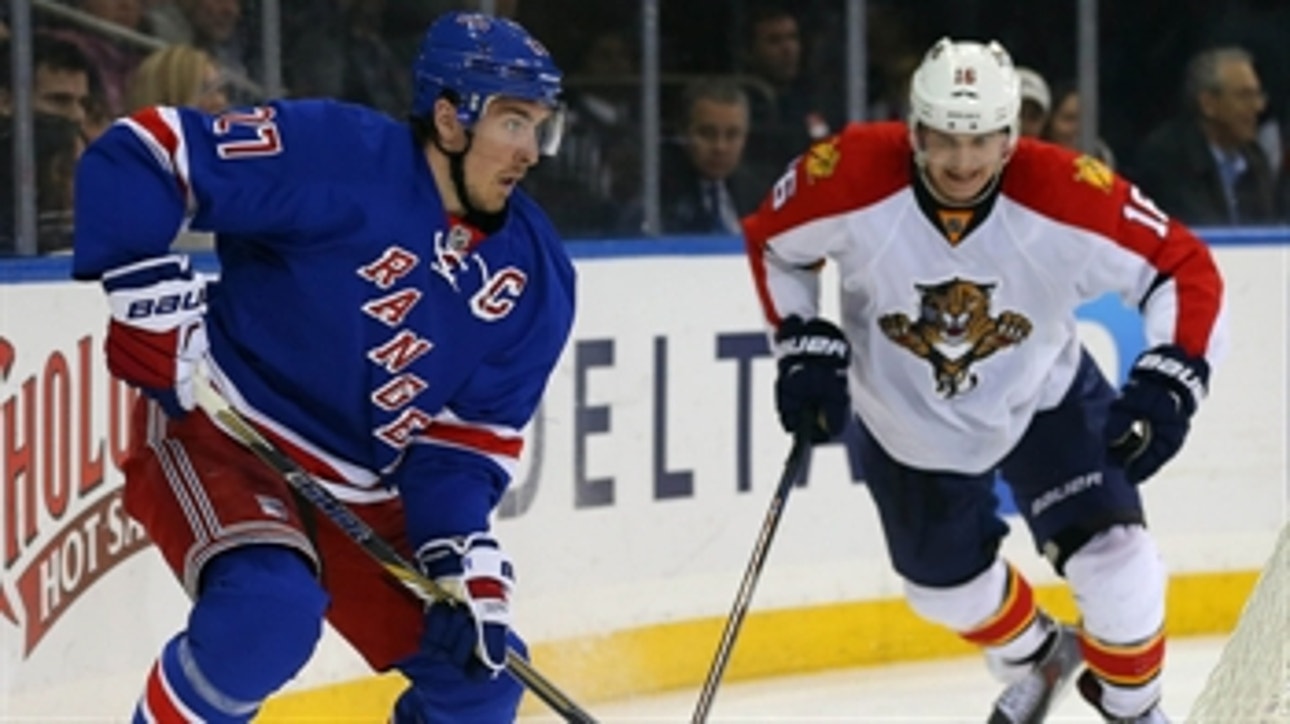 Panthers can't keep up with Rangers