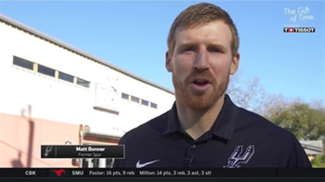 Matt Bonner and the Spurs ' The Gift of Time