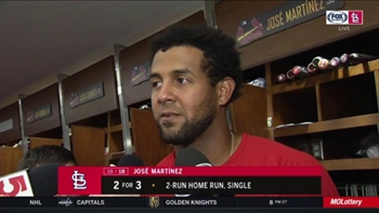 Jose Martinez on Cardinals' win over Marlins