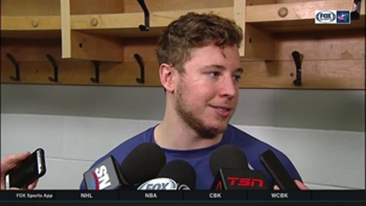 Cam Atkinson on learning about Duchene trade, dealing with deadline noise