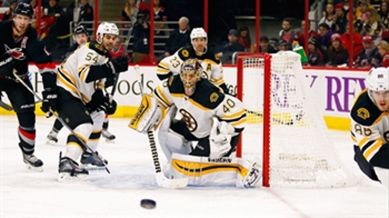 Bruins doomed by Hurricanes' Staal in SO