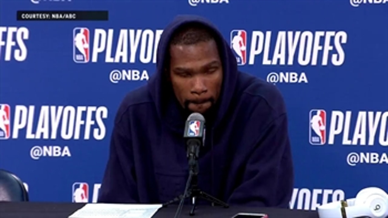 Kevin Durant on staying aggressive in Game 4 ' Warriors at Pelicans