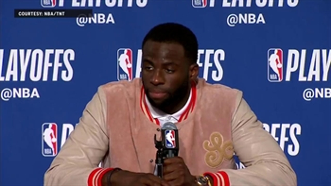 Draymond Green on heading to NOLA for Game 3 ' Pelicans at Warriors