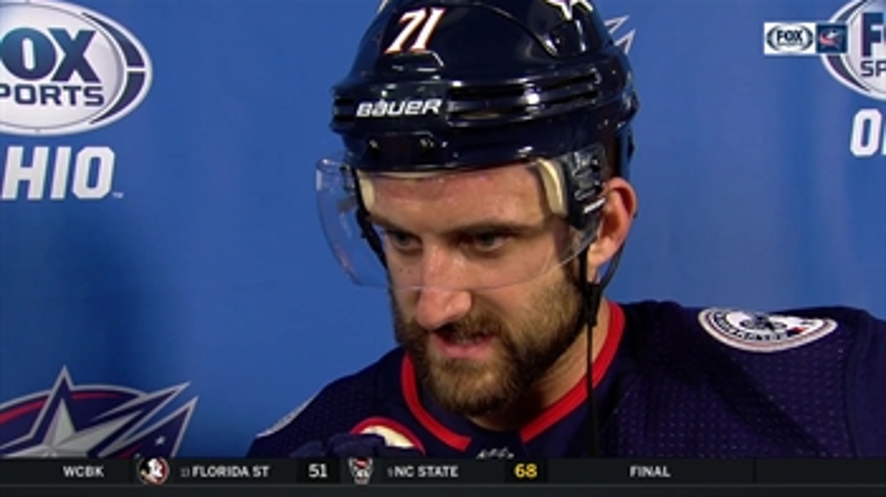 Nick Foligno relives his game-winning goal vs. Hurricanes